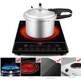 2.2L/3.2L Multifunctional High Pressure Rice Cooker Aluminium Alloy Mini Saucepan Cooking Soup Pot For Gas Stove & Induction