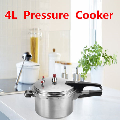 20CM 4L Pressure Cookers Outdoor Camping Cooker Food Rice Dining Tool Home Kitchen Food Beam Meats Vegetables Soups Cooking Tool